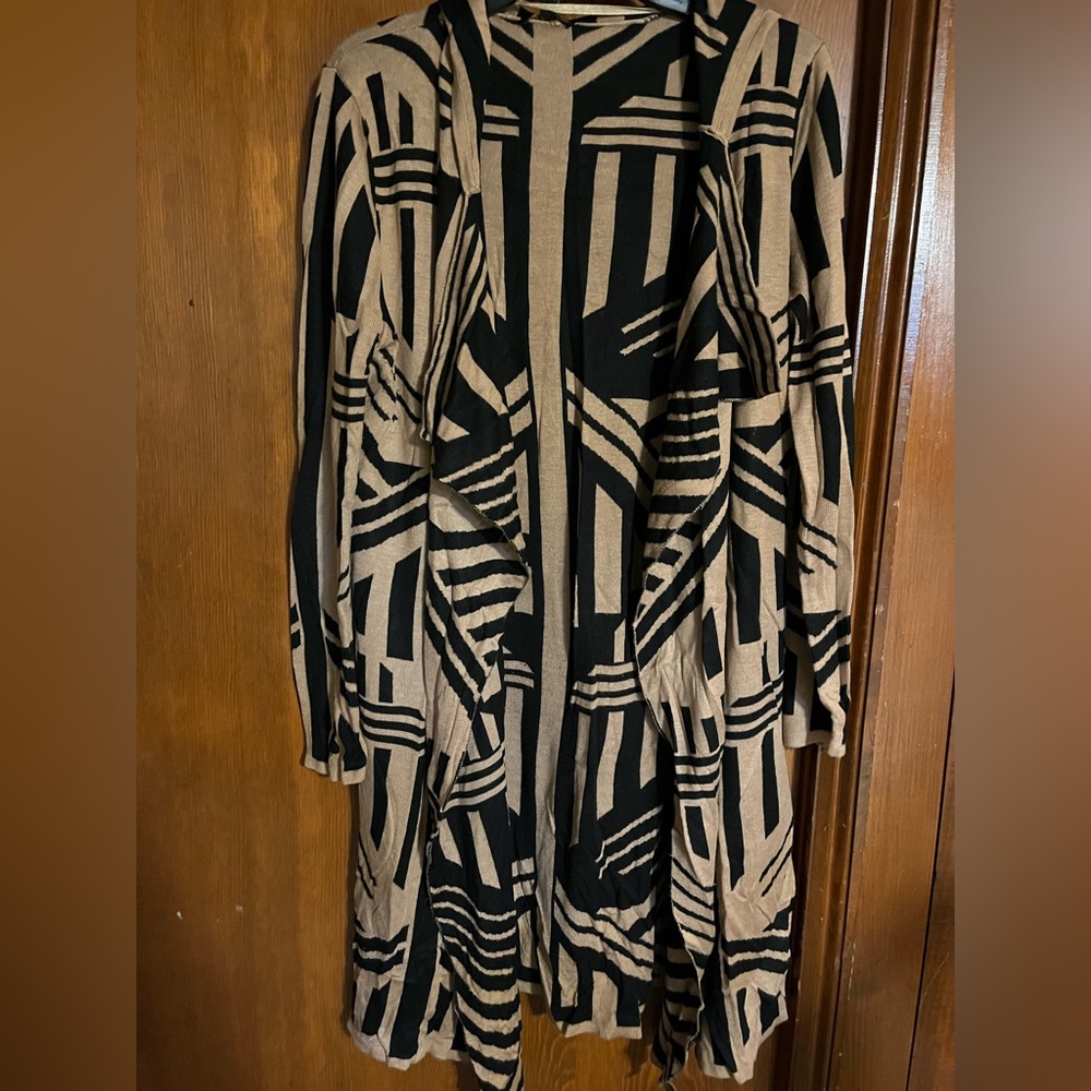 Long cardigan sweater